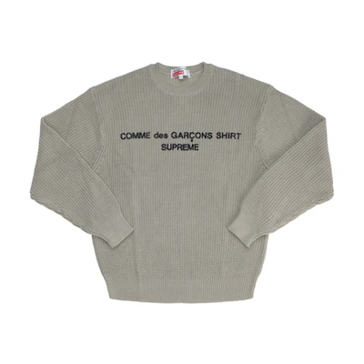Supreme CDG Comme des Garcons SHIRT Sweater Tan