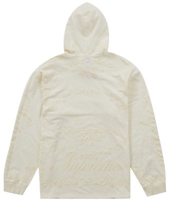Supreme Celebre Hooded L/S Top Putih Order Supreme Celebre Hooded L/S Top Putih