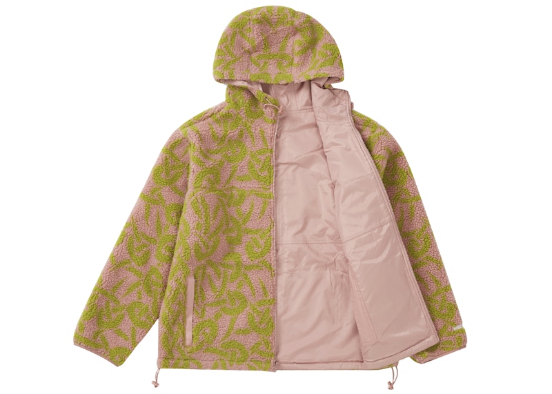 Supreme Celtic Knot Reversible WINDSTOPPER Fleece Hooded Jacket Dusty Pink (FW21) 圖 2