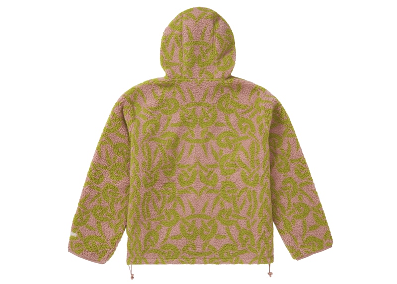Supreme Celtic Knot Reversible WINDSTOPPER Fleece Hooded Jacket Dusty Pink (FW21) 圖 3