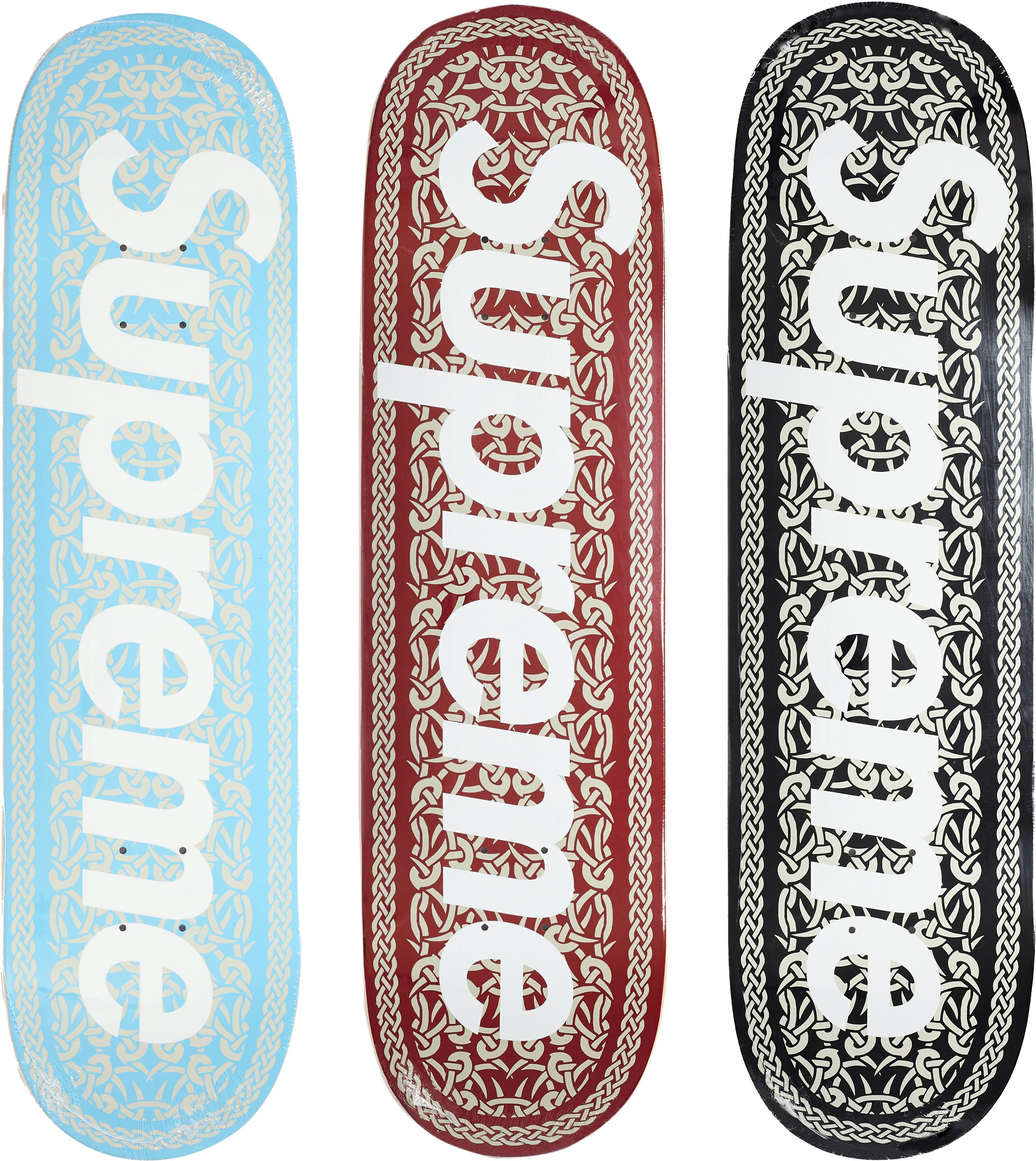 Supreme Celtic Knot Skateboard Redスケートボード - スケートボード