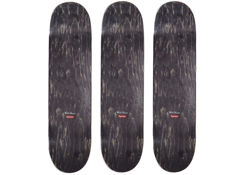 Order Supreme Celtic Knot Papan Skateboard Set Hitam/Merah/Biru