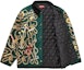 Order Supreme Chains Quilted Jacket Dark Green