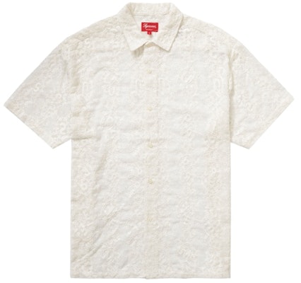 Supreme Chainstitch Chiffon S/S Shirt White Buy Supreme Chainstitch Chiffon S/S Shirt White