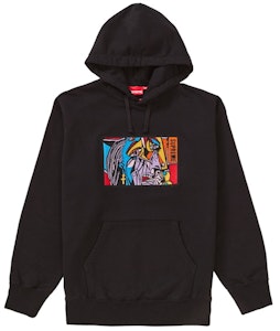 Sudadera con Capucha Negra Supreme Chainstitch. Buy Sudadera con Capucha Negra Supreme Chainstitch.