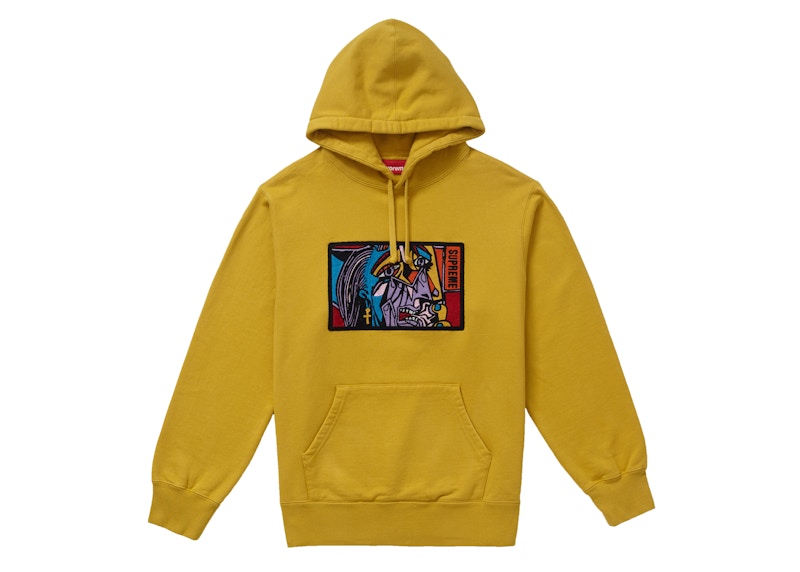 Buy Supreme Chainstitch Hooded Sweatshirt Mustard