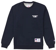 Supreme Champion 3D Metallic Crewneck Navy Supreme Champion 3D Metallic Crewneck Navy