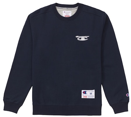 Supreme Champion Sudadera 3D Metálica Azul Marino Buy Supreme Champion Sudadera 3D Metálica Azul Marino