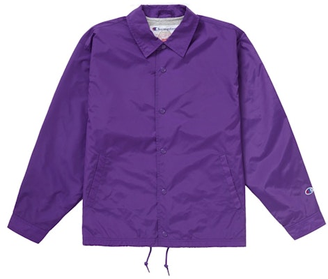 Chaqueta Morada Supreme Champion Coaches Lookbook Chaqueta Morada Supreme Champion Coaches