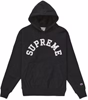 Supreme Champion Hooded Sweatshirt (SS25) Black Supreme Champion Hooded Sweatshirt (SS25) Black