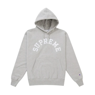 Supreme Champion Hooded Sweatshirt (SS25) Heather Grey