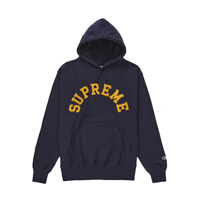 Supreme Champion Hooded Sweatshirt (SS25) Navy