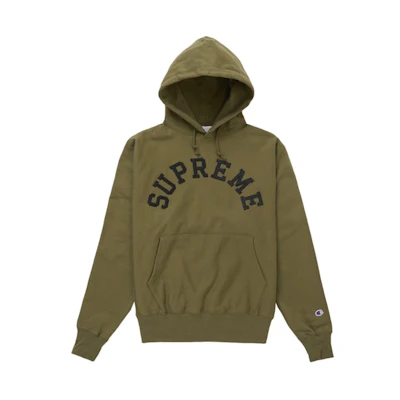 Supreme Champion Hooded Sweatshirt (SS25) Olive