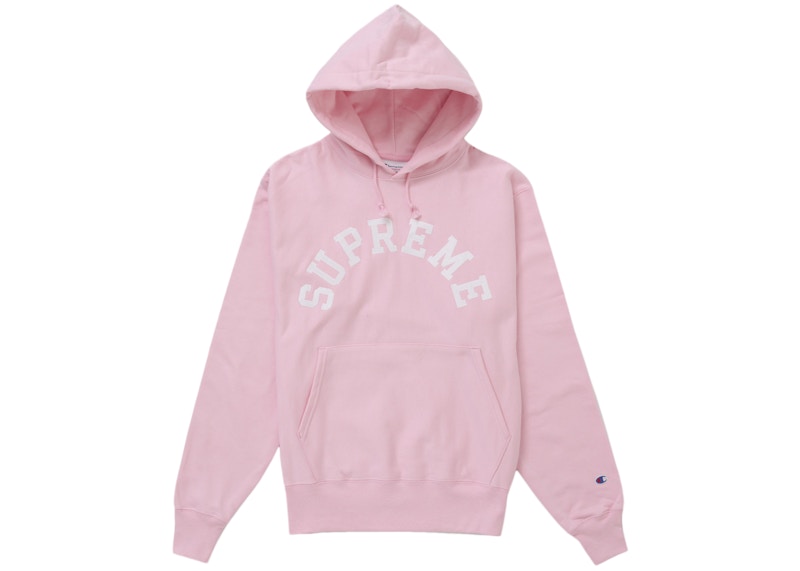 Supreme Champion Hooded Sweatshirt (SS25) Pink