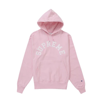 Supreme Champion Hooded Sweatshirt (SS25) Pink