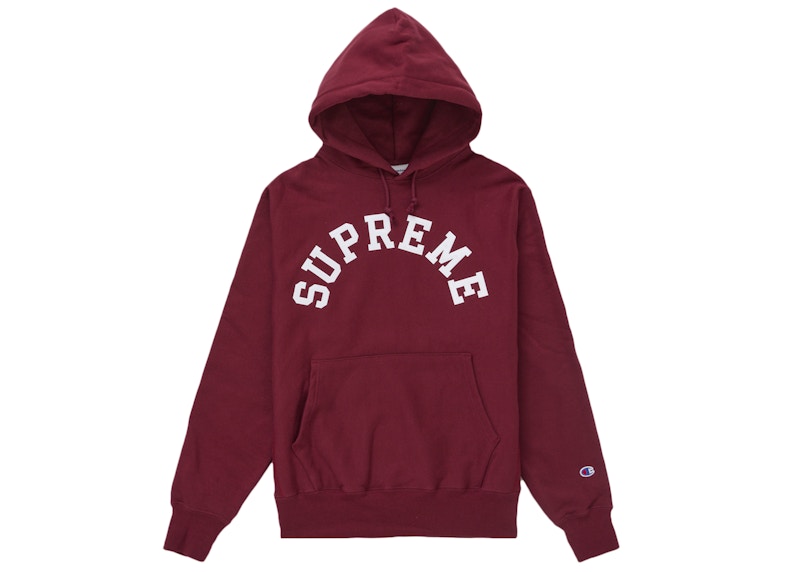 Supreme Champion Hooded Sweatshirt (SS25) Red
