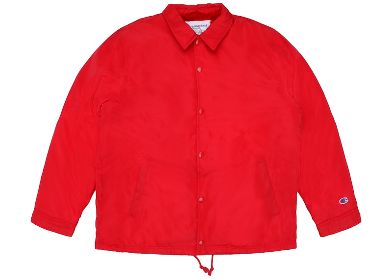 Buy Jaket Coach Supreme Champion Label Merah