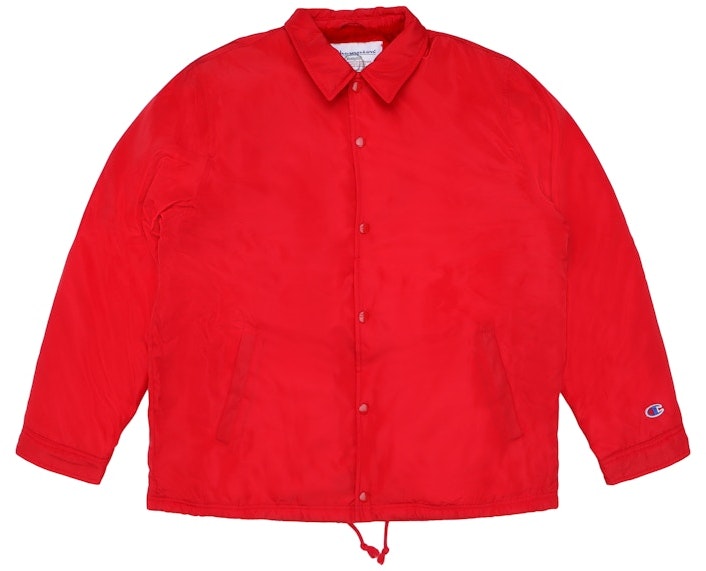 supreme-champion-label-coaches-jacket-red