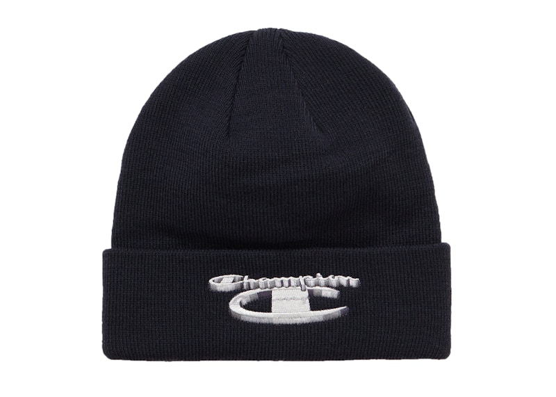 Supreme Champion Metallic Beanie Navy