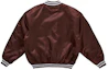 Lookbook Supreme Champion Satin Varsity Jacket Brown