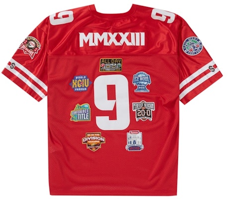 슈프림 챔피언 자수 레드 풋볼 저지
Order 슈프림 챔피언 자수 레드 풋볼 저지