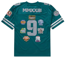 Order Supreme Championships Embroidered Football Jersey Dark Teal