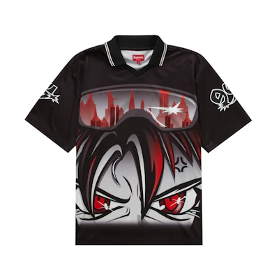 Supreme Character Soccer Jersey Black