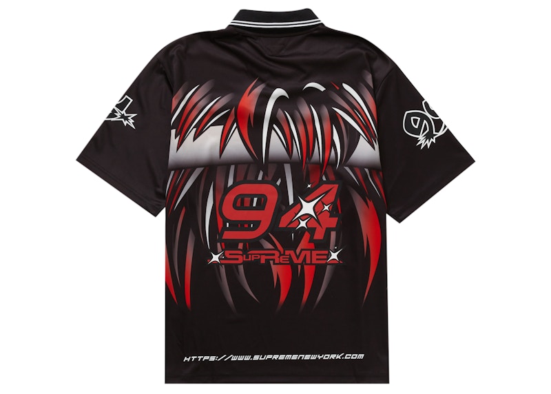 Order シュプリーム キャラ サッカー ジャージ (黒)
