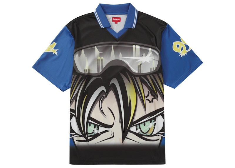 Buy シュプリーム キャラサッカー ジャージー (青)
