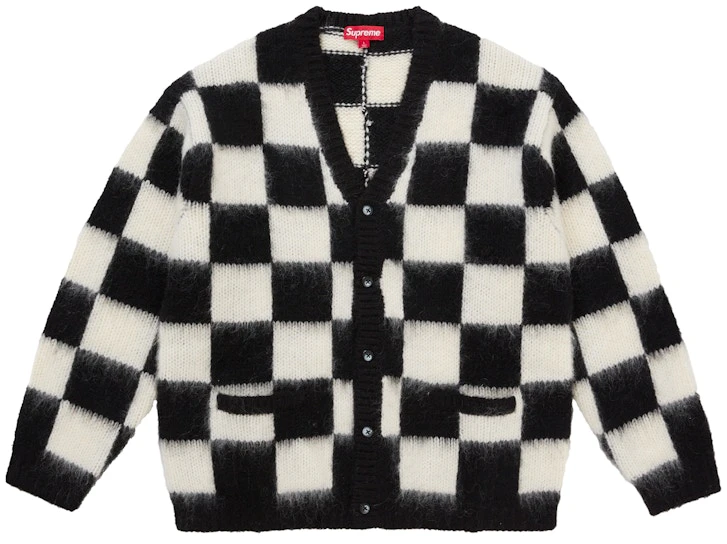 supreme-checkerboard-cardigan-black