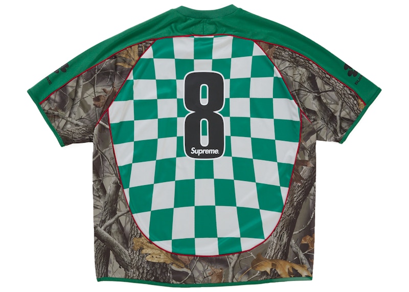 Order Supreme Checkerboard Soccer Jersey Green