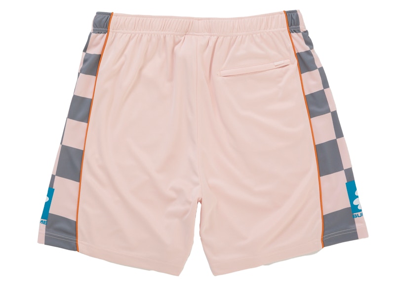 Lookbook Supreme Checkerboard Soccer Short Pink Celana Pendek Kotak-Kotak Pink
