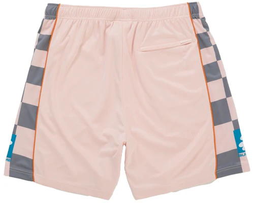 Supreme Checkerboard Soccer Short Pink Celana Pendek Kotak-Kotak Pink Lookbook Supreme Checkerboard Soccer Short Pink Celana Pendek Kotak-Kotak Pink