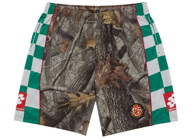Supreme Checkerboard Soccer Short TrueTimber HTC Camo