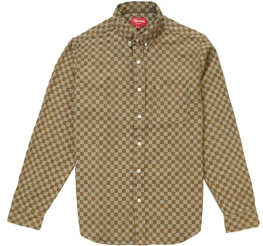 supreme-checkered-denim-shirt-olive
