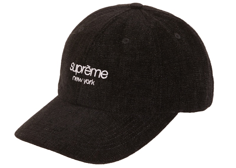 Supreme Chenille 6-Panel 'Black'