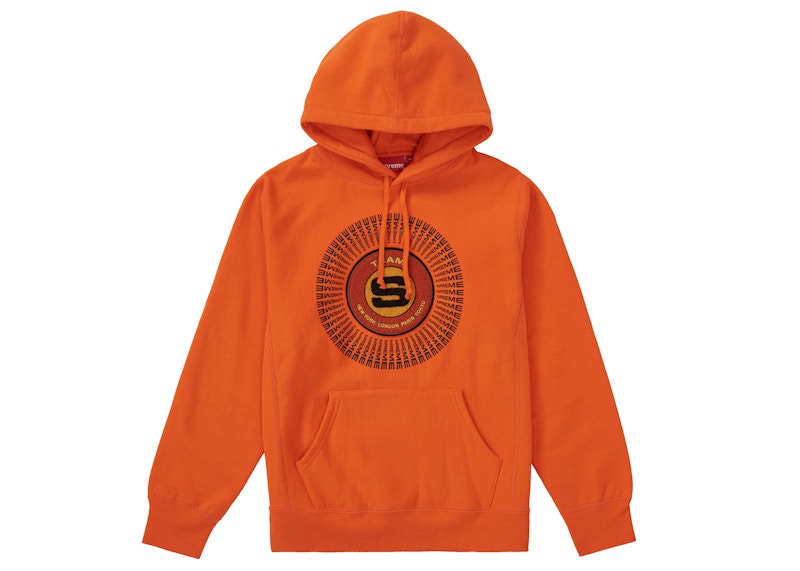 Supreme Chenille Applique Hooded Sweatshirt Orangeを購入 - Novelship 