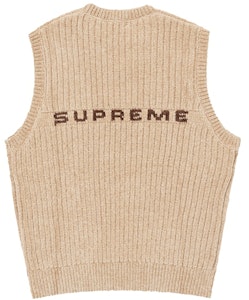 슈프림 셔닐 스웨터 베스트 베이지 Buy 슈프림 셔닐 스웨터 베스트 베이지