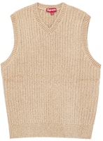 Supreme 羊毛質地針織背心 米色 Order Supreme 羊毛質地針織背心 米色