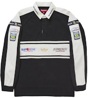 Supreme Chest Stripe Rugby Black Supreme Chest Stripe Rugby Black