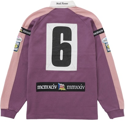 Supreme Chest Stripe Rugby Purple Order Supreme Chest Stripe Rugby Purple