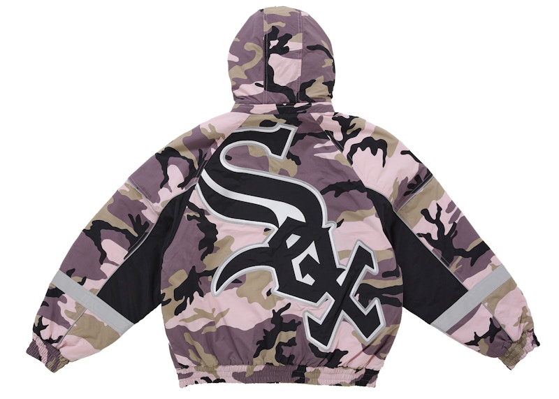 Supreme Chicago White Sox Stadium Jacket Pink Camo 圖 3