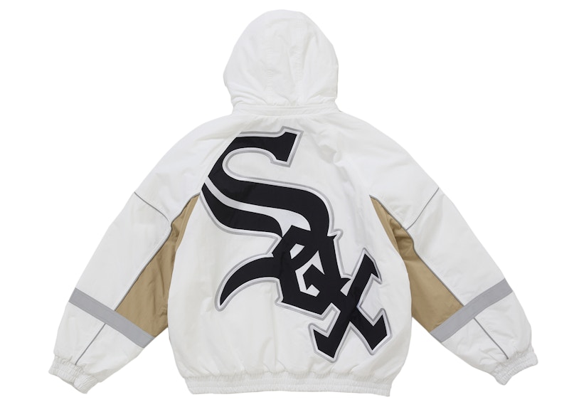 Lookbook Supreme 芝加哥白袜队棒球场夹克 白色