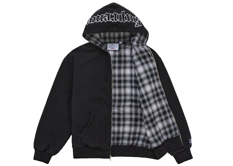 Order Sudadera con Capucha Zip Up Negra Supreme Chicago White Sox.