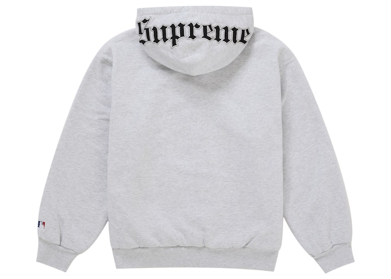 Lookbook Supreme 芝加哥白襪連帽拉鍊衛衣 灰色