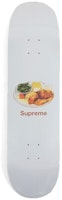 Supreme Chicken Dinner Skateboard Deck White Supreme Chicken Dinner Skateboard Deck White