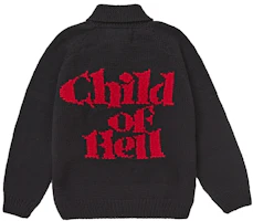 Supreme Child of Hell Cowichan Sweater Black Supreme Child of Hell Cowichan Sweater Black