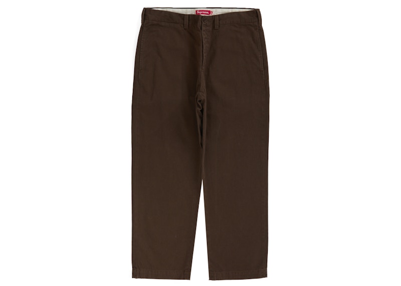 Supreme Chino Pant (FW22) Brown