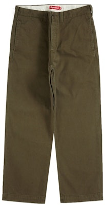 Supreme Celana Chino (FW22) Olive Buy Supreme Celana Chino (FW22) Olive