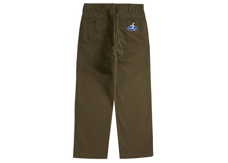 Order Supreme 长裤 (FW22) 橄榄色